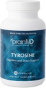 Dr. Amen BrainMD Tyrosine - 120 kapsler - fremmer Mental Focus, Klarhed & Alerness - Gluten Free - 60 Serveringer