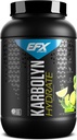 EFX Sports Karbolyn Hydrate Б124; Carbohydrat Powder + Elektrolytes Б124; Sugar Free Sports Drink Mix 124; Brændstof & Hydration Б124; Stimulant Free Б124; 66 Servering (Lemon Lime)