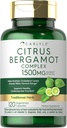 Carlyle Citrus Bergamot Supplement- 124; 1500mg Extract Complex 124; 120 Kapsler - 124; Non- GMO, Gluten Free