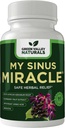 GREEN VALLEY NATURALS My Sinus Miracle Herbal Supplement, 90 Kapsler (1)