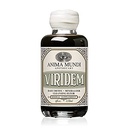 Anima Mundi Apothecary Viridem Green Detox Elixir - GI & Liver Detox Liquid Supplement, Natural Herb Cleanse with Chlorophyll, Moringa + Organic Chlorella - Tilføj til Juice & Teas (4oz / 118ml)