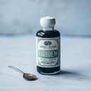Anima Mundi Apothecary Viridem Green Detox Elixir - GI & Liver Detox Liquid Supplement, Natural Herb Cleanse with Chlorophyll, Moringa + Organic Chlorella - Tilføj til Juice & Teas (4oz / 118ml)