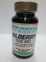 Windmill Bilberry 500 Mg kapsler understøtter normal Vision - 60 Ea