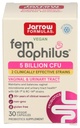 Jarrow Formulas Fem- Dophilus - 5 milliarder CFU per servering - Kvindernes Probiotiske supplement - Urinary Tract & Vaginal Sundhed - Op til 30 Servere (Veggie Caps)