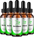 (5 Pack) Barislend Drop Sund Vitamin Support Supplement - Barislend Advanced Formel, Barislend 24 timers væske, Barislend Energy og ekstra styrke anmeldelser, 5 måneder levering