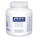 Pure indkapslinger EPA / DHA Essentials - Fish Oil Concentrate supplement til støtte cardiovaskulær sundhed - Premium EPA & DHA supplement med Omega 3 - 180 Softgel kapsler