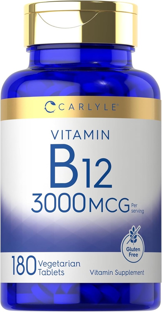 Carlyle B12 Vitamin 3000 mcg