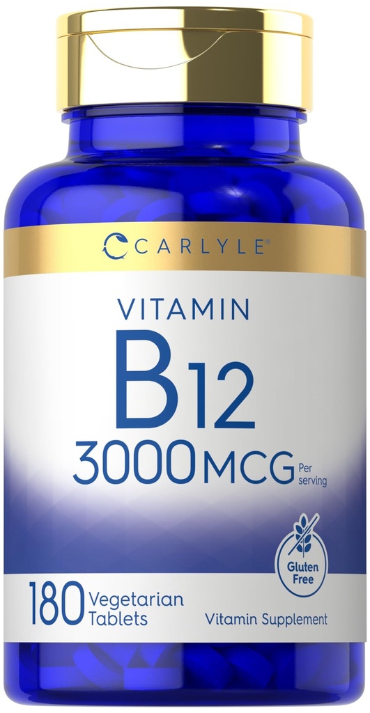 Carlyle B12 Vitamin 3000 mcg