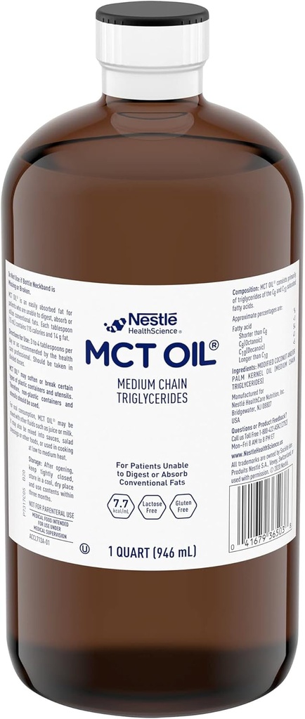 Nestle Mct Oil, til fordøjelsesproblemer, 1 EA