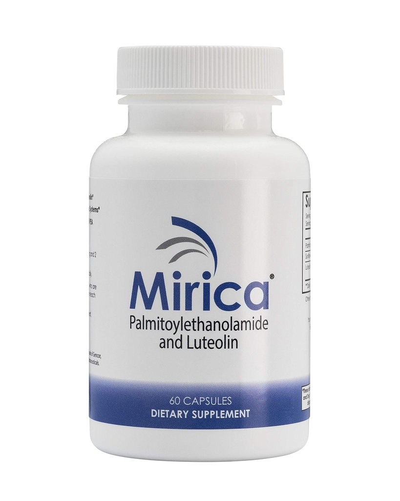 Miraca ® - Pea (Palmitoylethanolamid) og Luteolin - immunforsvar og nervesystemet Support - 60 ng