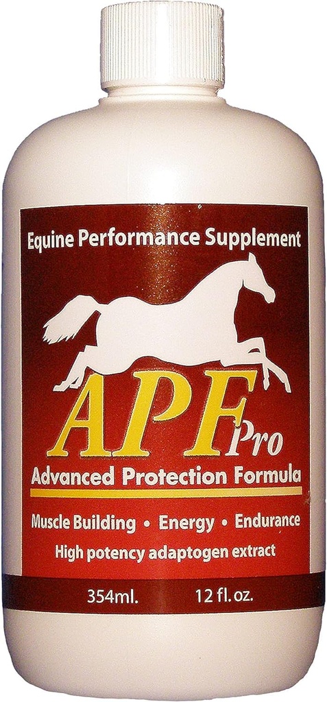 APF PRO Equine | Natural University-Level researched Horse Supplement | Gastric Health, Resistance to Stress, Immune Support, Muscle Health, Endurance