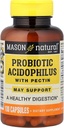 MASON NATURAL Probiotisk Acidophilus med Pectin, 100 kapsler
