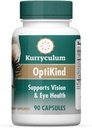 Optikind Vision Support Eye Vitamin, 90 kapsler, Eye Health Formel med Lutein for Eyes og Glutathion