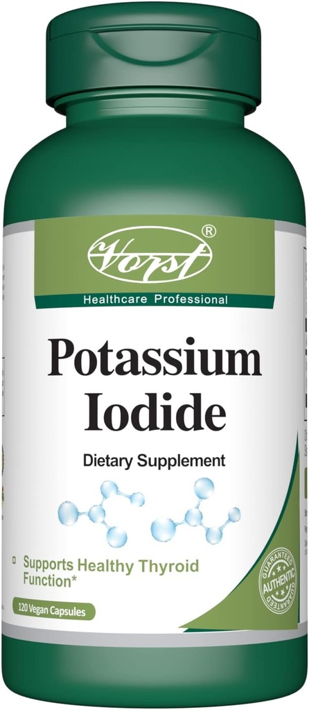 Kalium Iodide 800mcg 120 Veganske kapsler