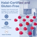 786 Biotin Boost Vitaminer - Halal Gummy Vitaminer til hår, Hud & Nails - Vegan, Gluten- Free, 10,000mcg Per Servering [højeste potens]