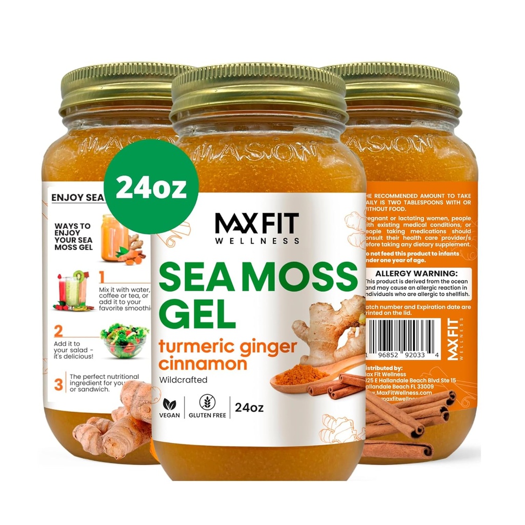 Sea Moss Gel Raw (12 Artiskokker) 24oz Wildсrafted Gold Sea Moss Gel fra Saint Lucia against 124; 92 Vitamin og mineralsk area 124; Pure Raw + Non- GMO has 124; Vegan Superfood