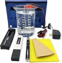 Forstærket Chris Colloidal Silver Generator Kit med 99,99% Pure Wire. Bare tilføje Destilleret vand og en krukke!