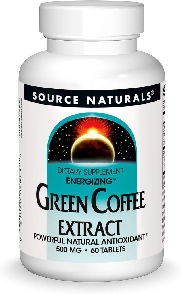 Kilde Naturals Green Coffee Extract, Energizing Kraftfuld Natural Antioxidant