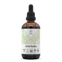 Artiskok USDA Organic Alcohol- Free Extract Note 124; Kosttilskud, Højpotens Tinktur Note 124; Naturlig Certificeret Organisk Artiskok (Cynara scolymus) Tørret Leaf 4 oz