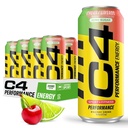 C4 Original Sugar Free Energy Drink 16oz (pakke med 12)