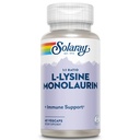 SOLARAY L- Lysin Monolaurin immunforsvar supplement, 1: 1 Ratio for immunsystemet funktion, 500 mg hver, 60- dag penge tilbage garanti, 30 Servere, 60 VegCaps