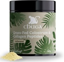 Chuga Grass Fed Colostrum & Collagen Peptider 60 Servings Note 124; Forbedrer hår & Nails Note 124; glødende hud