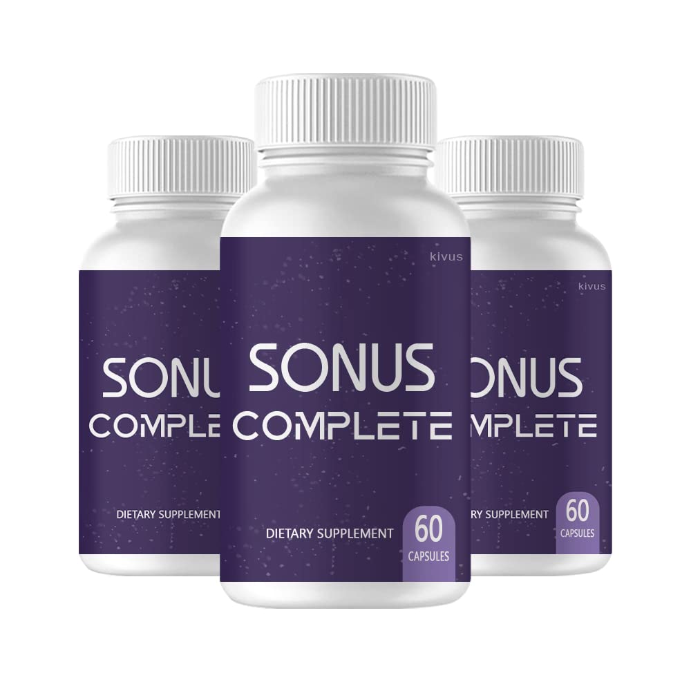 (3 Pack) Sonus Complete - Sonus Complete Tinnitus Support Supplement (180 Kapsler)
