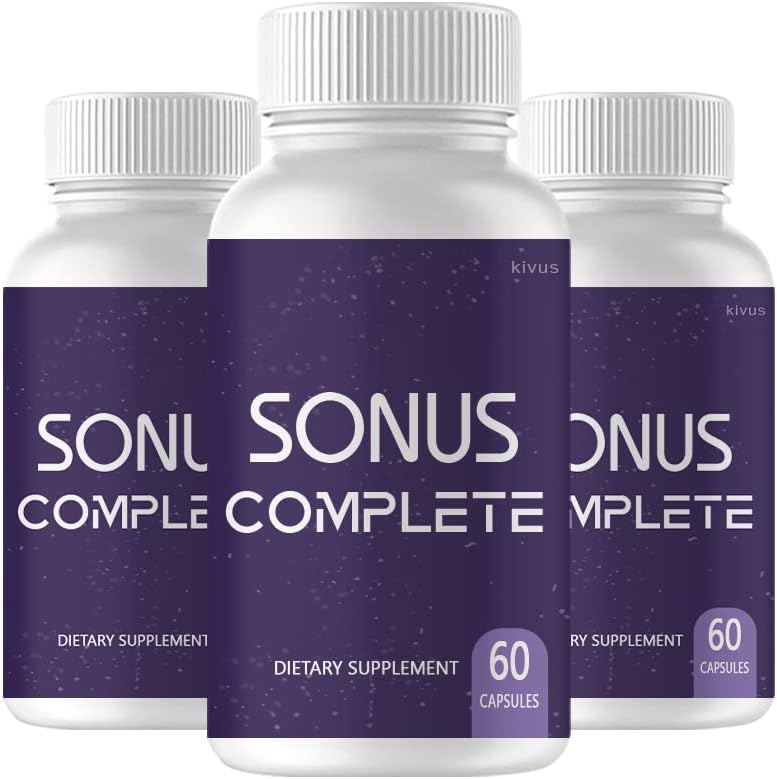 (3 Pack) Sonus Complete - Sonus Complete Tinnitus Support Supplement (180 Kapsler)