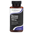 LifeSeasons Essentials - Bacopa Extract Supplement - Support Memory & Mental Focus - fremmer sund stress respons - Boost kognitiv funktion - 900mg Per Servering - 60 kapsler