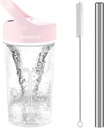 Elektrisk shaker flaske, shaker flasker til Protein shakes, blender shaker flaske til præ-workout, genopladelige shaker cups, BPA- fri mixer flasker til Protein pulver, whey, og andre kosttilskud