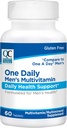 Kvalitetsvalg Herre Et dagligt multivitamin med vitaminer A C D E B (1, 2, & 6) og mineraltilskud i 60 Count Flasker