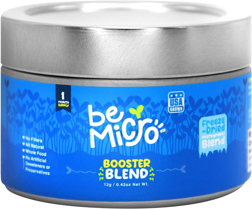 Hele fødevarer Microgreens - US Grown, Lille Batch, Nutritional Booster - Broccoli, Kål og Radish Microgreens - Nrf2 Aktivering, Cellular Health, og grøntsager til enhver Smoothie eller Måltid -12g