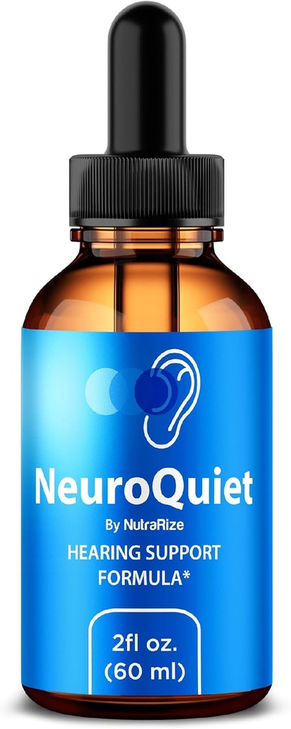 NeuroQuiet Drops - Officiel hørelse Support Formel med All- Natural Ingredients at hjælpe med at vedligeholde Øre Wellness, Premium Gotas anmeldelse (30 Serveringer)