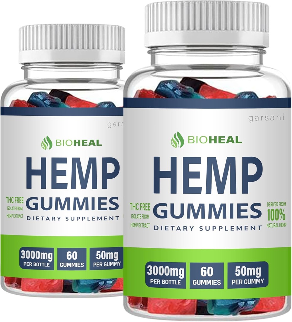Bioheal Gummies - Bioheal Hamp Gummies (2 Pack, 120 Gummies)