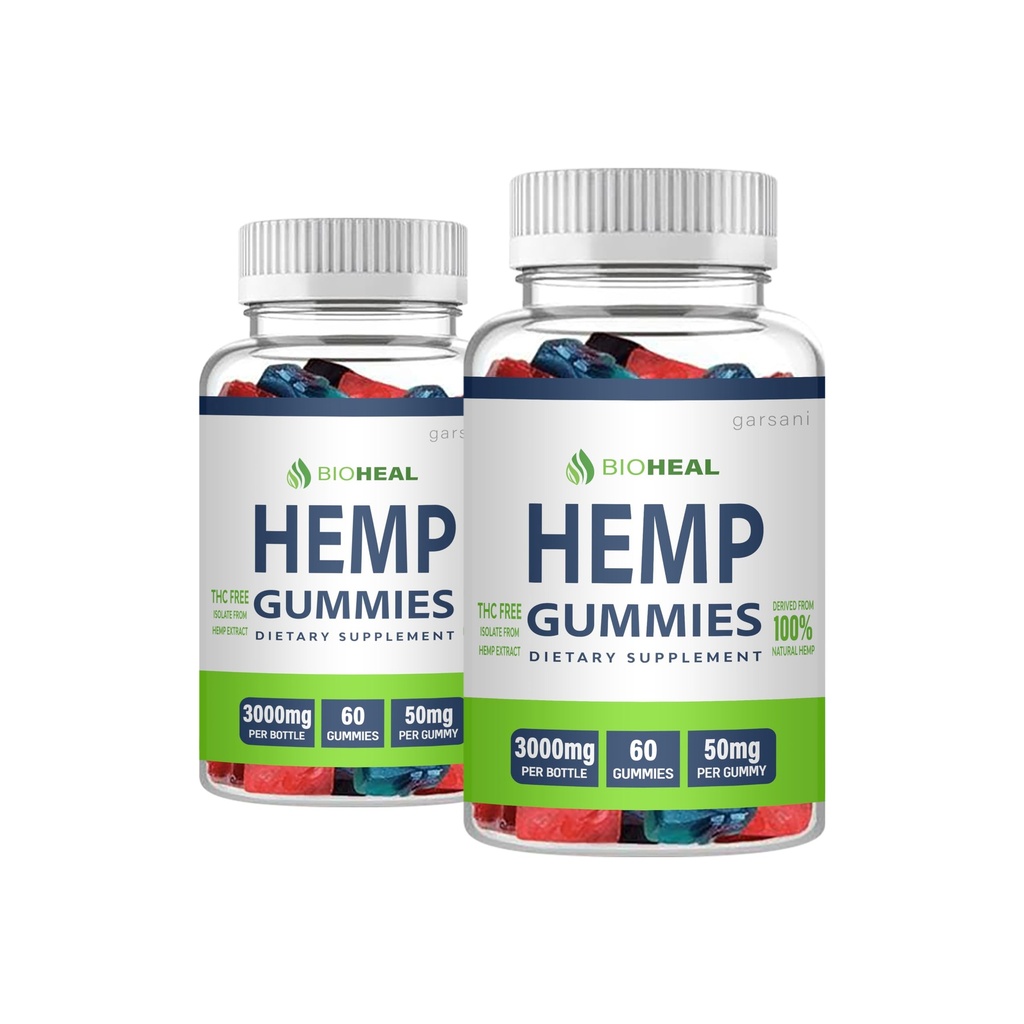 Bioheal Gummies - Bioheal Hamp Gummies (2 Pack, 120 Gummies)