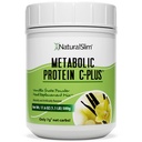 NaturalSlim Protein Powder med vitaminer og mineraler Metaboliske C- Plus - Meal Erstatning Powder Foretrukket med C-vitamin, Zink & Aminosyre - Chokolade Protein Powder 10 Servering 1.1 LB.