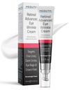YEOUTH Retinol Eye Cream Anti Aging, Firming Under Eye Cream for Puffiness og tasker Under Øjne for Wrinkles og mørke cirkler med Hyaluronsyre og tripeptider 15ml