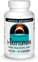 Source Naturals L- Tryptophan, for Mood, Afslapning og søvn *, 500mg - 30 kapsler