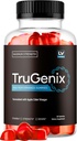 TruGenix Gummies, TruGenix Gummies for Mænd, Official TruGenix Gummies Advanced Formel, TruGenix ACV Gummies, TruGenix Support Gummies, Premium Formel, 60 Gummies for 1 Måned