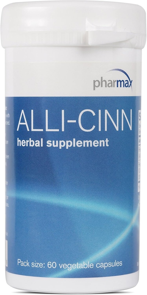 Pharmax Alli- Cinn Note 124; Hvidløg og kanel til støtte Immunitet, fordøjelse, og cirkulation