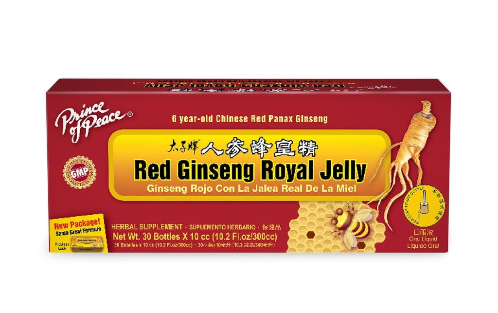 Prince of Peace Red Ginseng Royal Jelly, 30 Greve