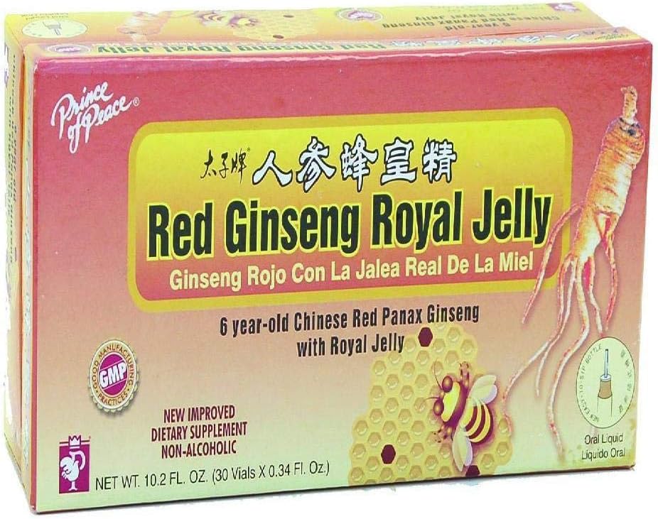 Prince of Peace Red Ginseng Royal Jelly, 30 Greve