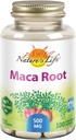 Naturens liv Maca Root 500mg • 124; sund energi, Vitality & Stamina support • 124; Non- GMO • 124; Ingen fyldstoffer • 124; 100 Veg Caps