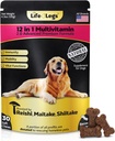 Bløde Chews Hund Vitaminer & Kosttilskud - Hoppe Multivitamin - Hamp Oil Glucosamine Chondroitin Hip og fælles støtte sundhed, hud & Coat, fordøjelse & immunbooster, hjerte, probiotika