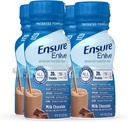 Sikre Enlive Meal Erstatning Shake, 20g Protein, 350 kalorier, Advanced Nutrition Protein Shake, Milk Chocolate, 8 Fl Oz (pakke med 4)