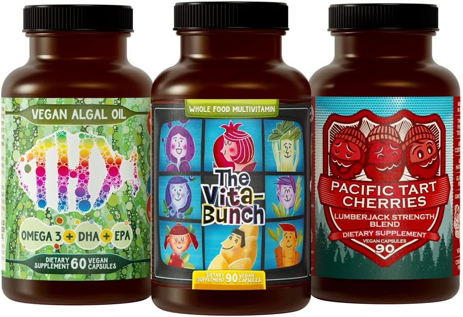 Tart Cherry + hel mad Multi- Vitamin + Omega-3 Bundle