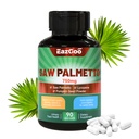 Saw Palmetto Supplement, Saw Palmetto Extract 750mg, with Lycopene, Pumpkin Seed Powder, for mænd og kvinder, non-GMO 'er & gluten, Vegan, 90 Count Capsules