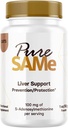 Ren samme leverstøtte til katte - kylling farvet leversupplement til katte til at fremme optimal leverfunktion, kognitiv sundhed og vitalitet - kat leverstøtte med 20% ren samme (1oz)