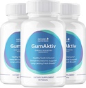 GumAktiv Oral Health Supplement - 3.5 Millioner Probiotika, Understøtter Natural Oral Balance, Cleanses mund, fremmer sunde gummer & tænder, non-GMO, Gluten- Free