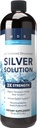 Alkaline Structured Silver Liquid Supplement 30ppm - Immun og Gut Health Support - Ekstra styrke Structured Kolloid Sølv Mineral Kosttilskud - Made in USA (16 oz)